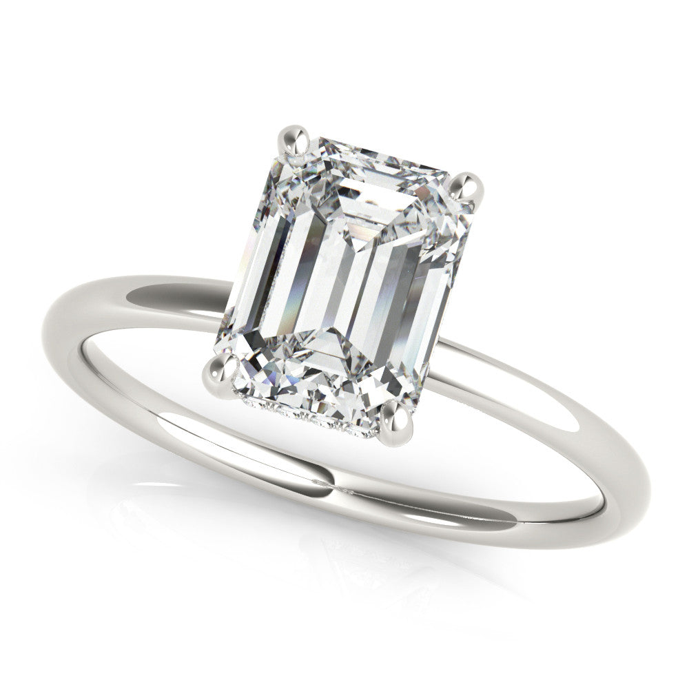 Adeline Emerald Cut Engagement Ring