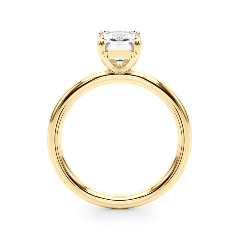Margaret Emerald Cut Engagement Ring