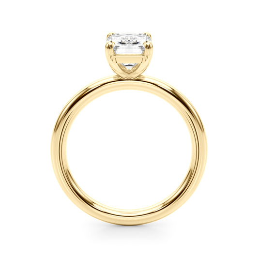 Margaret Emerald Cut Engagement Ring