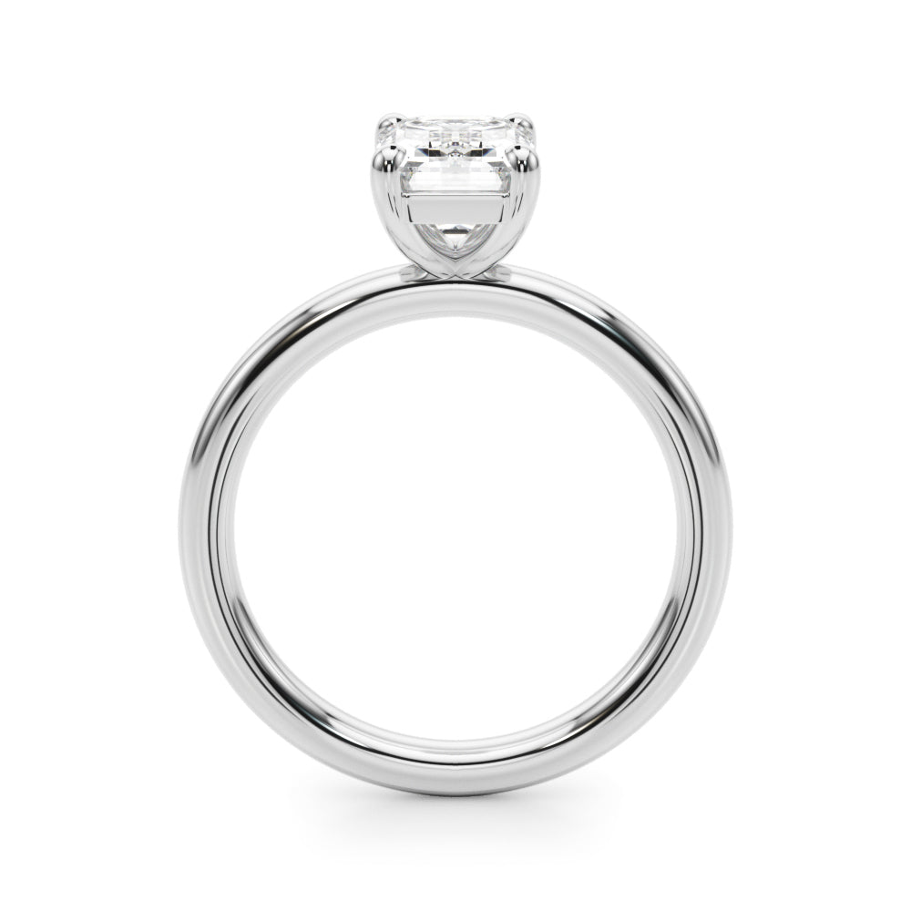Margaret Emerald Cut Engagement Ring