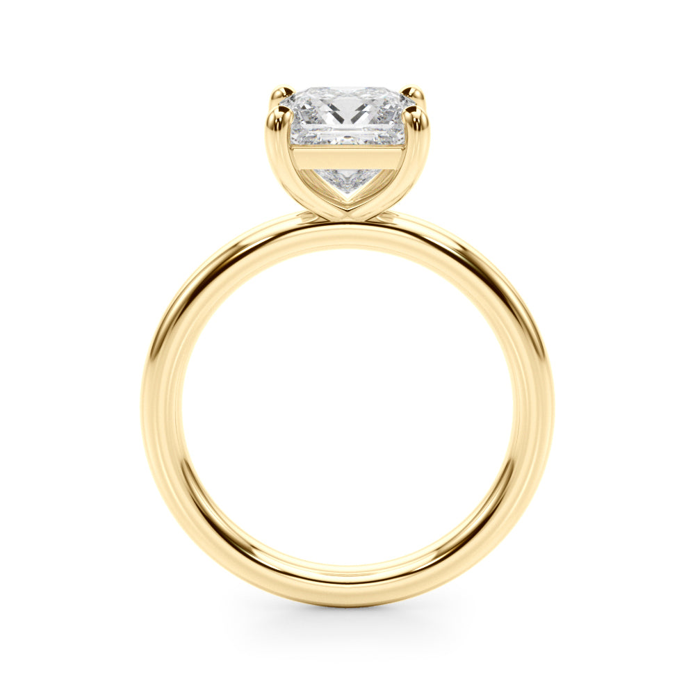 Margaret Princess Cut Engagement Ring