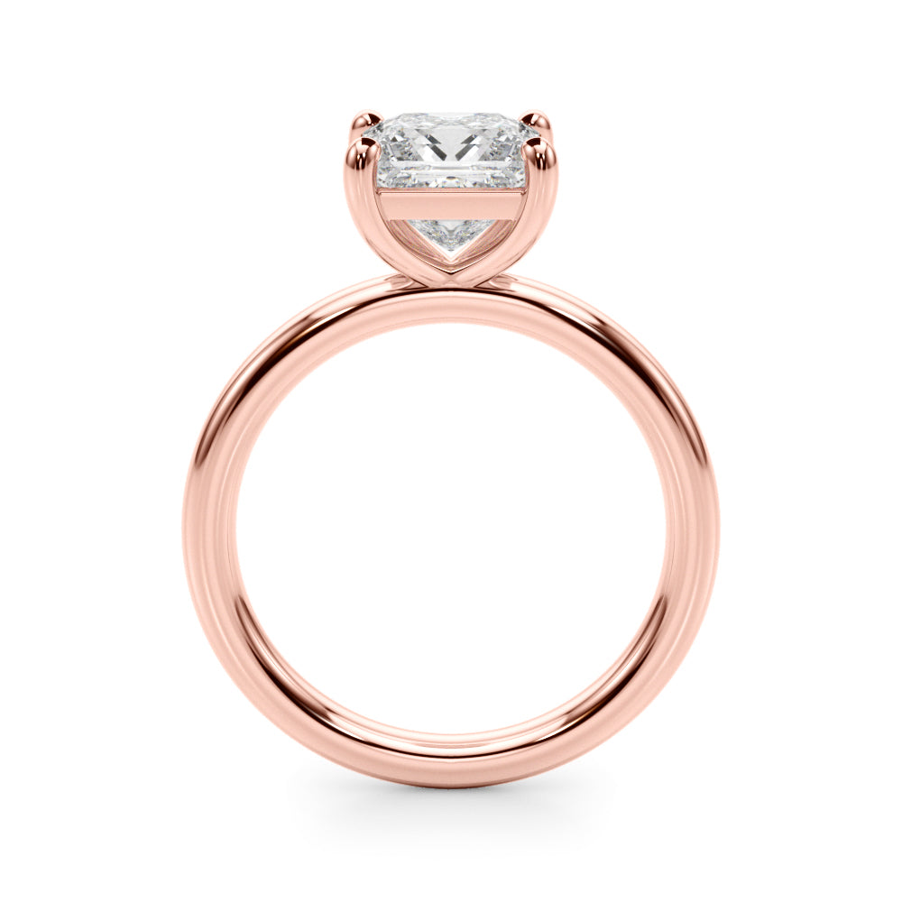 Margaret Princess Cut Engagement Ring