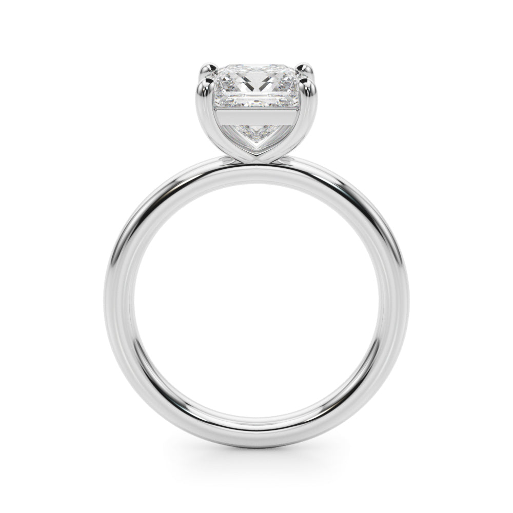 Margaret Princess Cut Engagement Ring