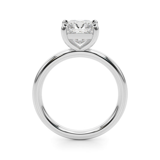 Margaret Princess Cut Engagement Ring