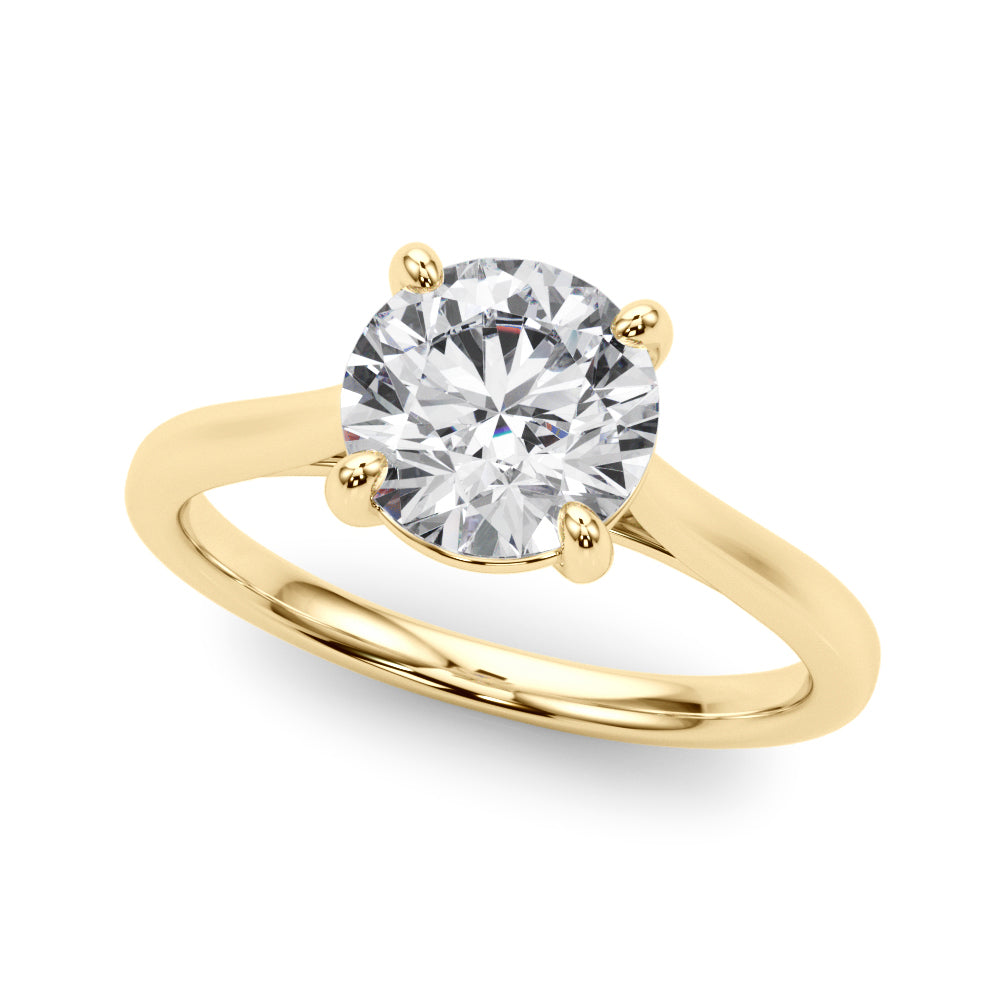 Charlotte Round Cut Engagement Ring