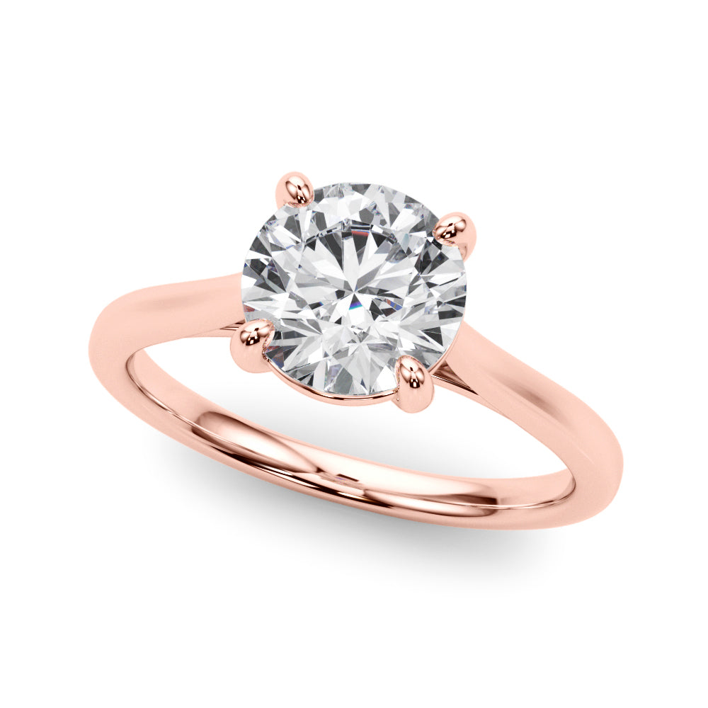 Charlotte Round Cut Engagement Ring