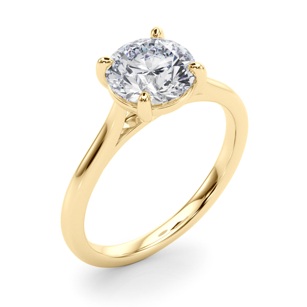 Charlotte Round Cut Engagement Ring