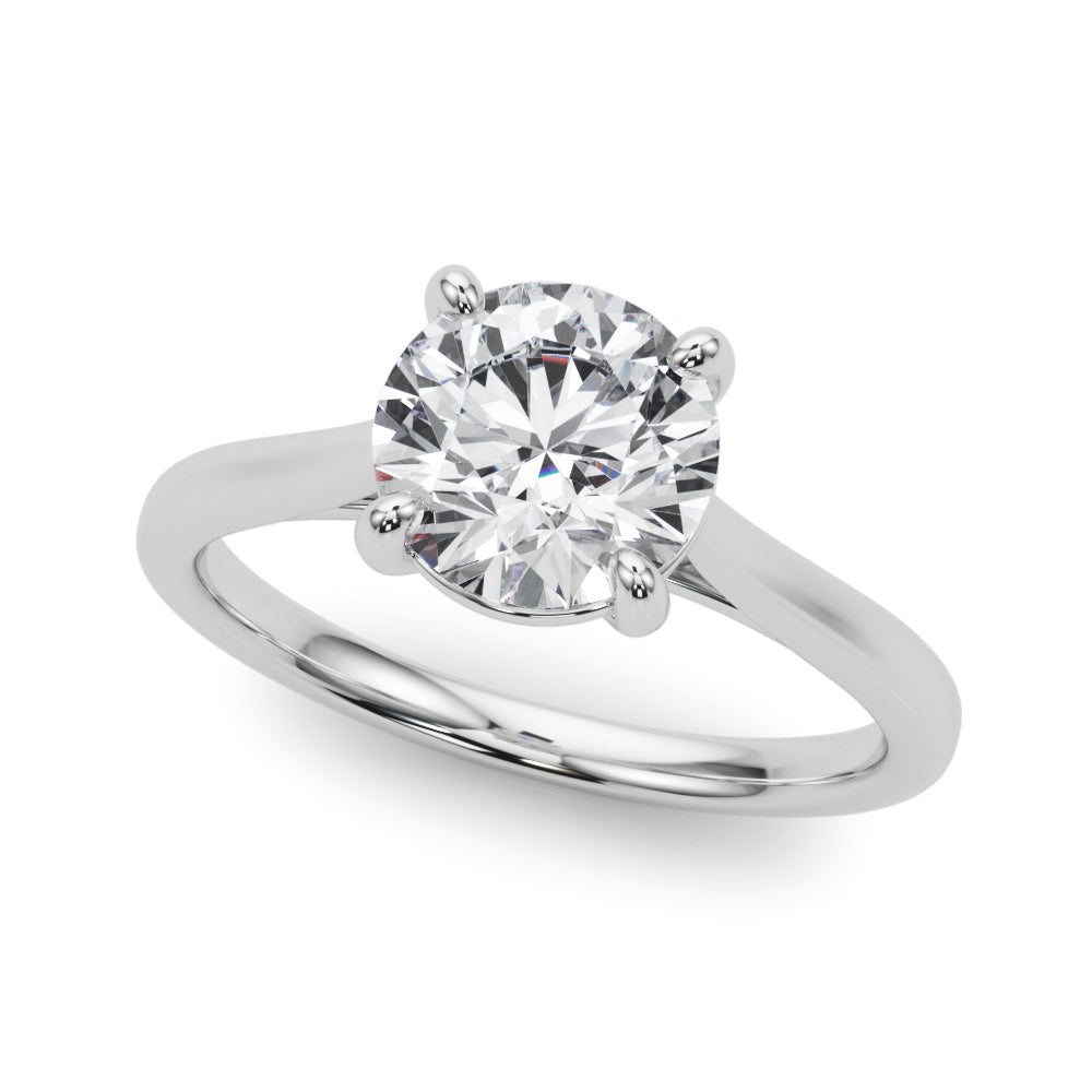 Charlotte Round Cut Engagement Ring