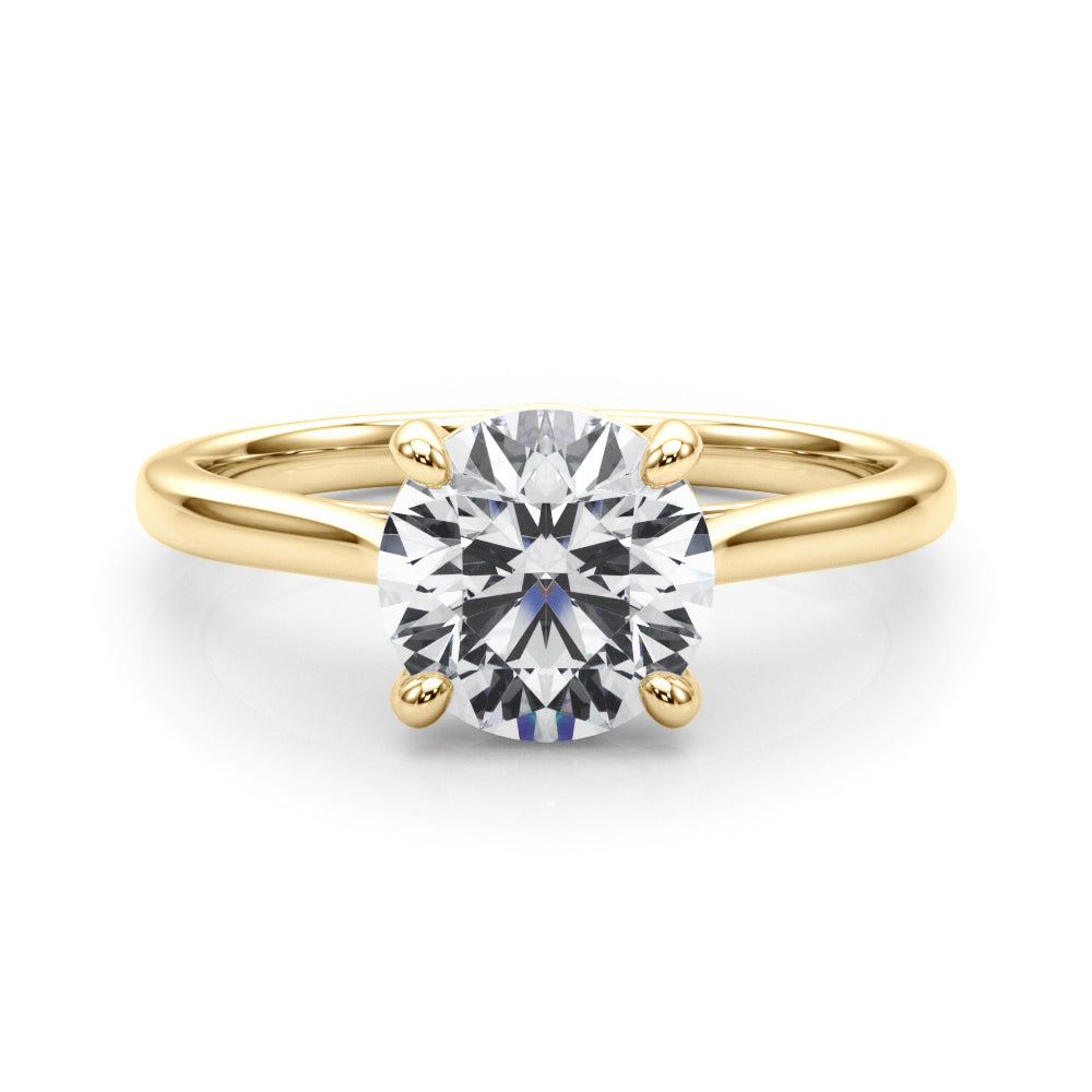 Charlotte Round Cut Engagement Ring