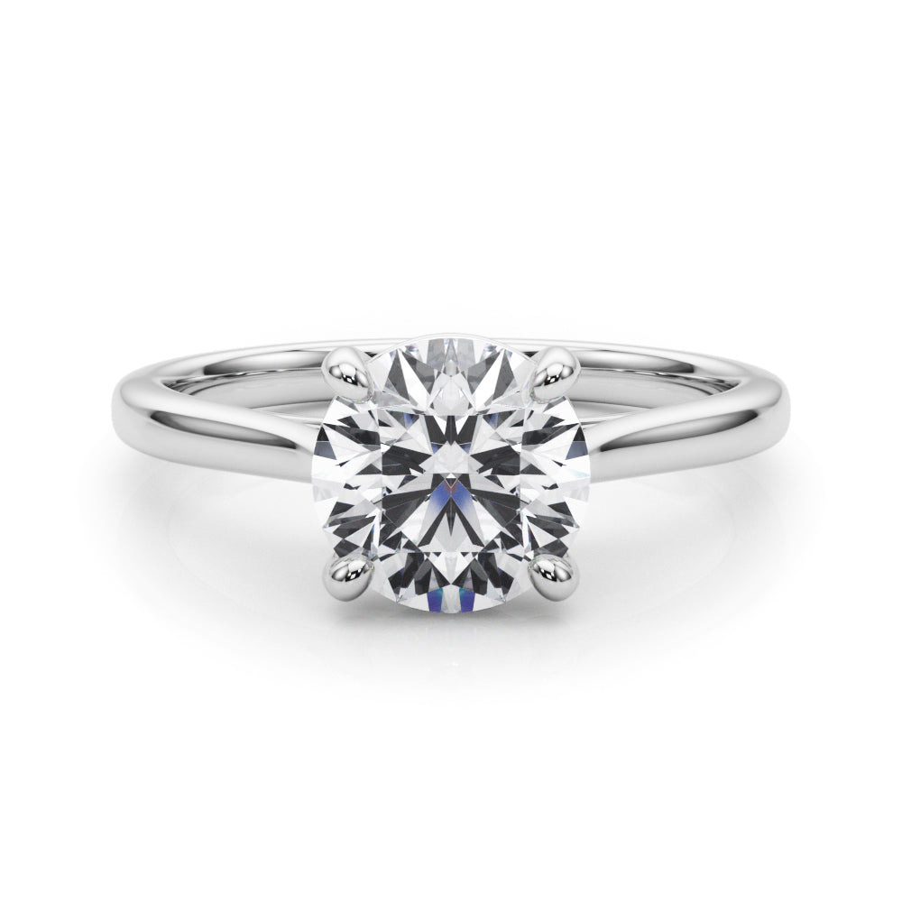 Charlotte Round Cut Engagement Ring