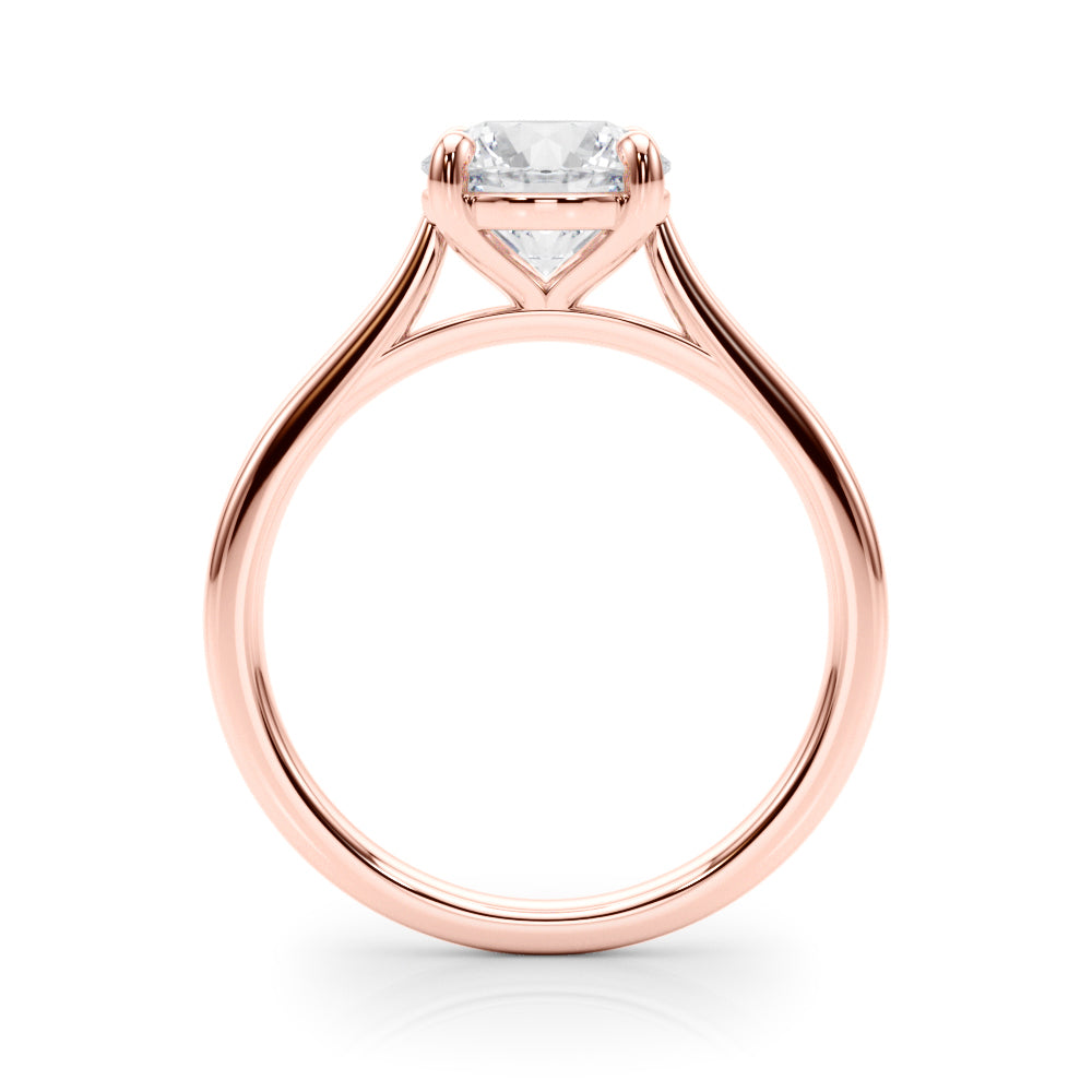 Charlotte Round Cut Engagement Ring