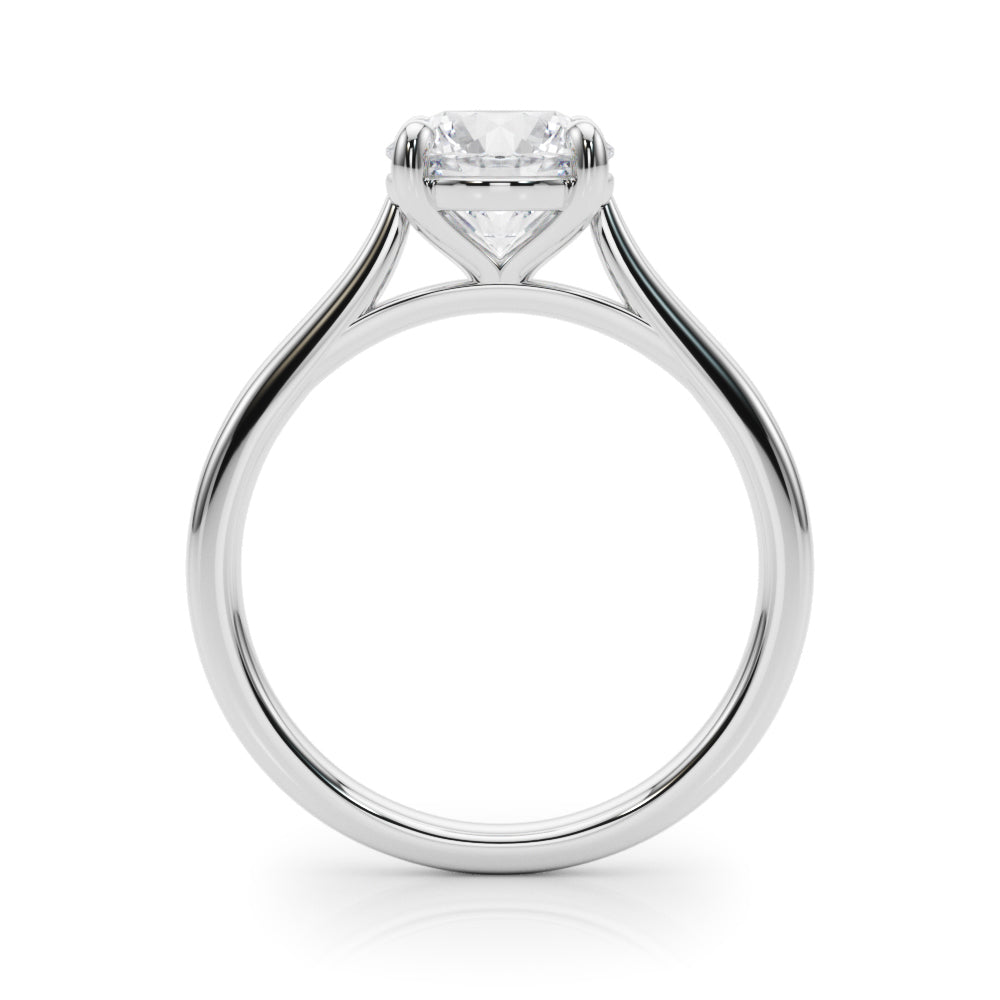 Charlotte Round Cut Engagement Ring