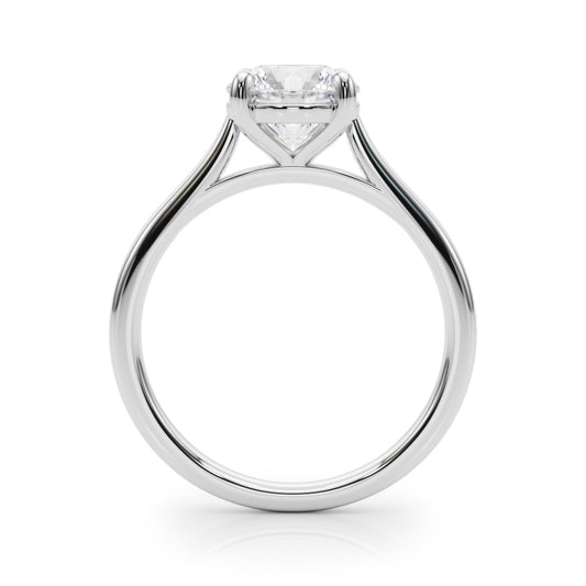 Charlotte Round Cut Engagement Ring