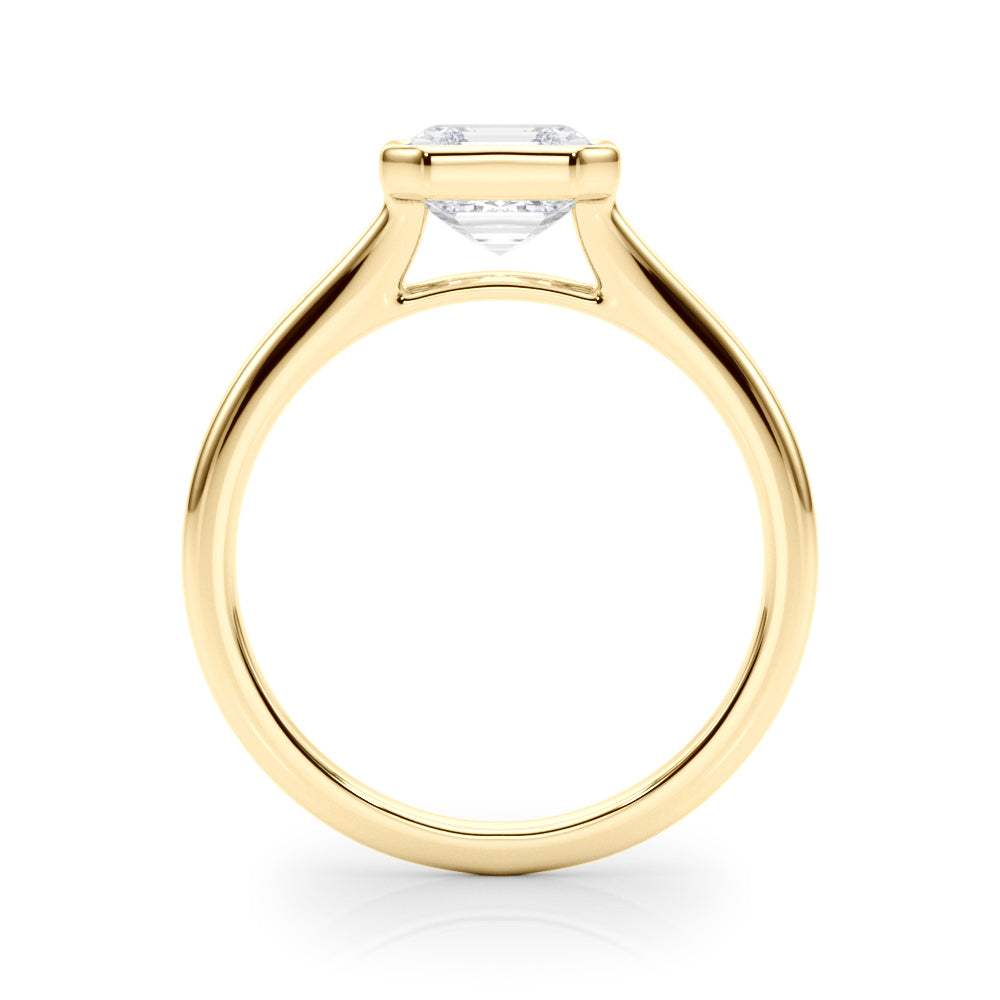 Shelby Asscher Cut Engagement Ring