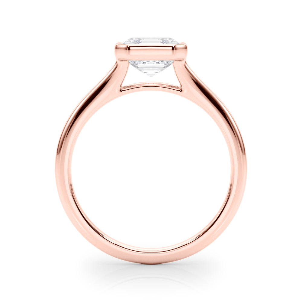 Shelby Asscher Cut Engagement Ring
