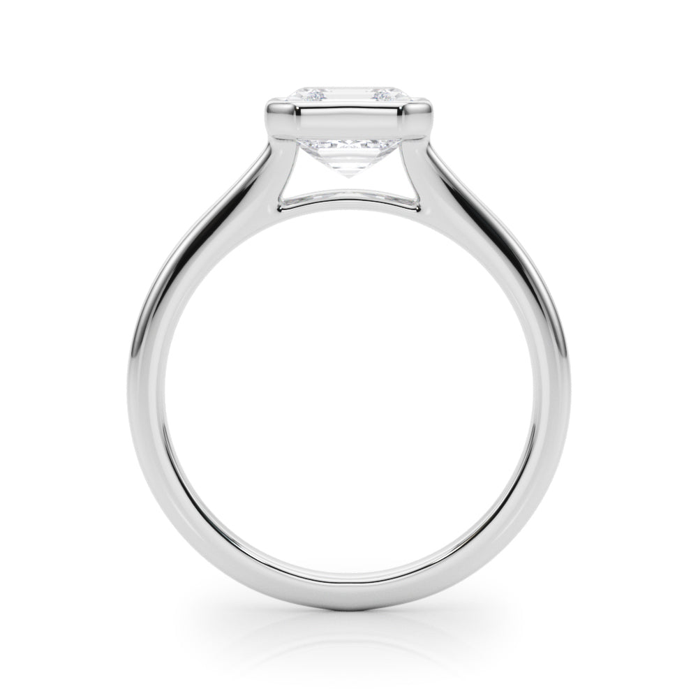 Shelby Asscher Cut Engagement Ring