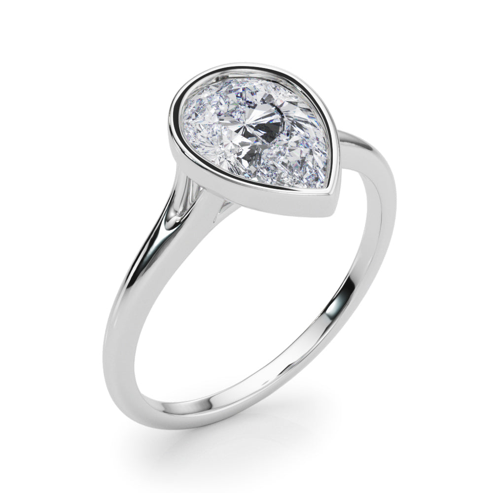 Shelby Pear Cut Engagement Ring
