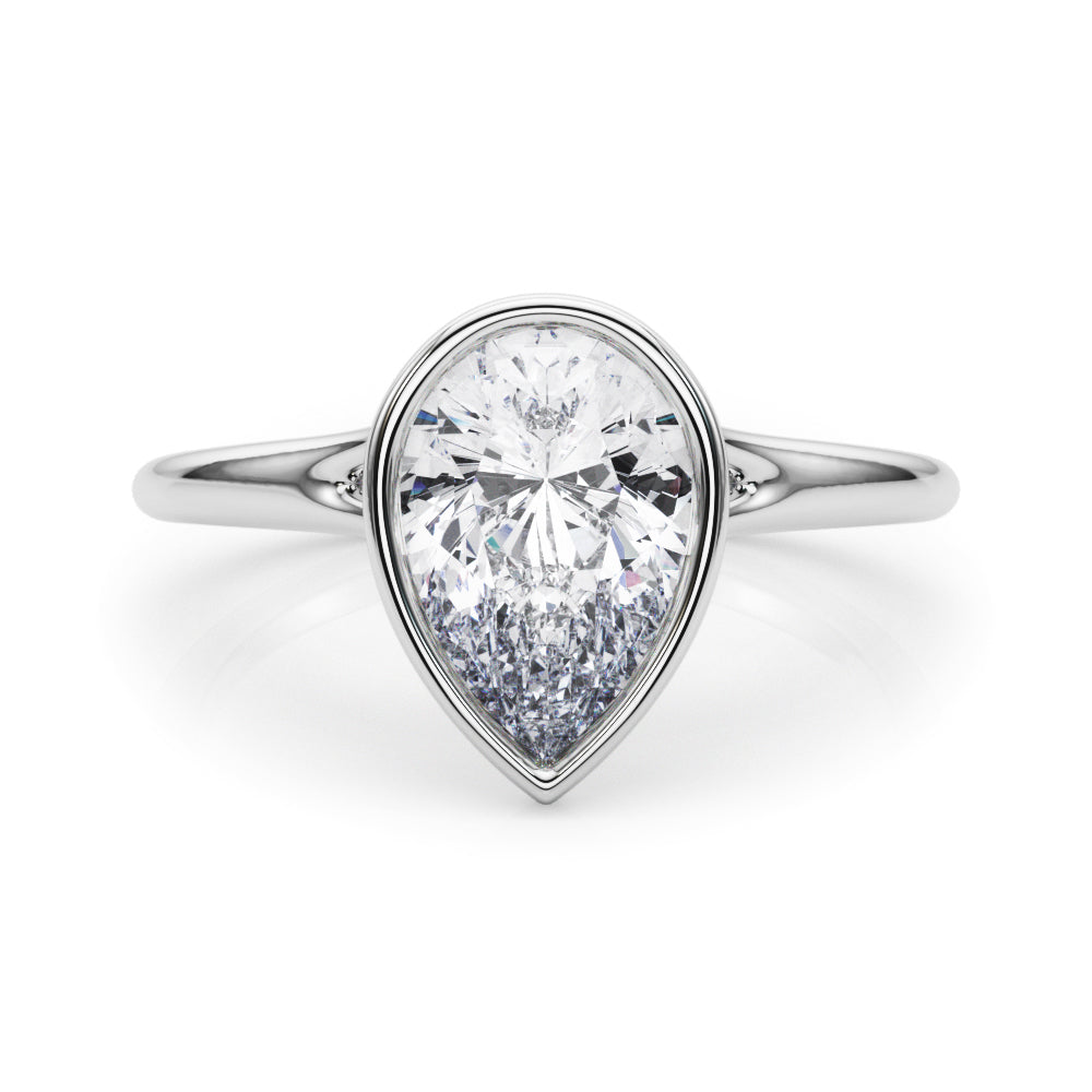 Shelby Pear Cut Engagement Ring