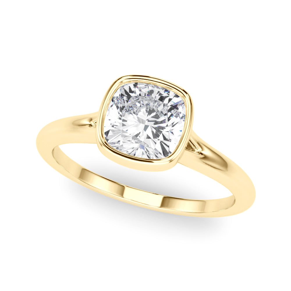 Shelby Cushion Cut Engagement Ring