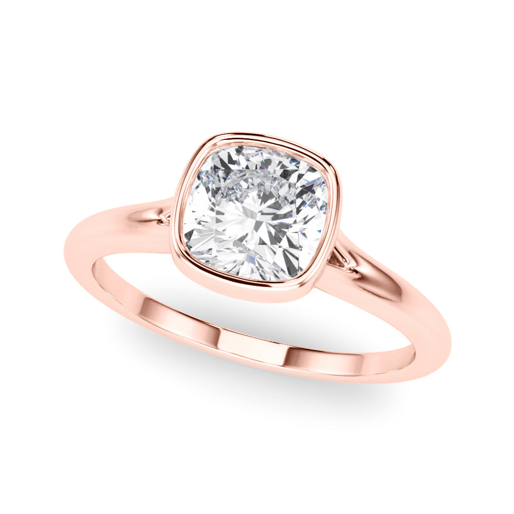 Shelby Cushion Cut Engagement Ring