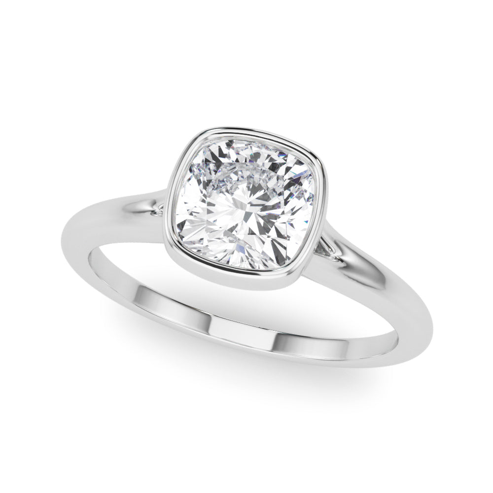 Shelby Cushion Cut Engagement Ring