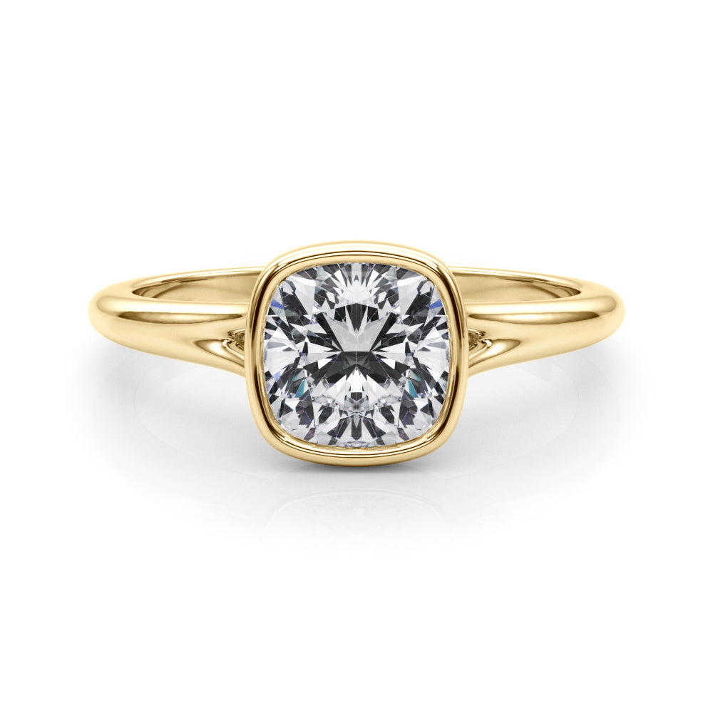 Shelby Cushion Cut Engagement Ring