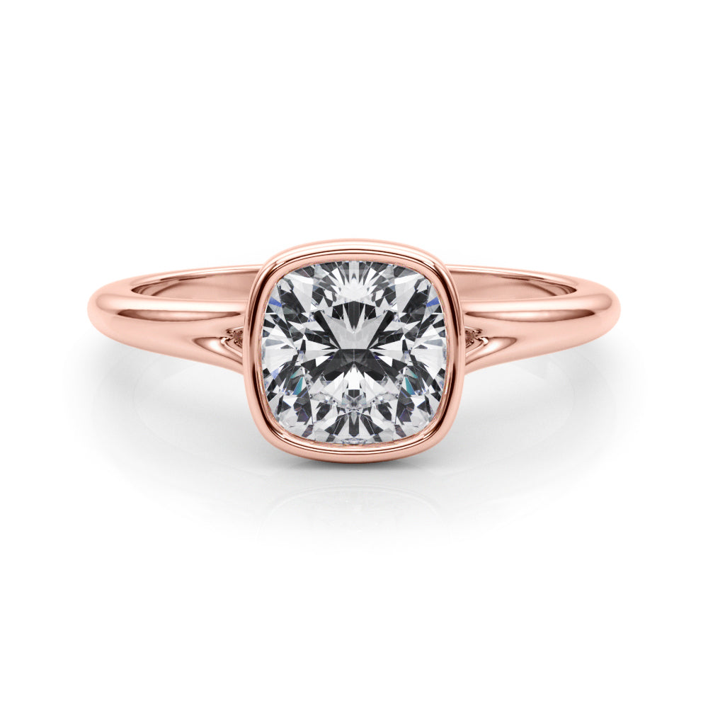 Shelby Cushion Cut Engagement Ring