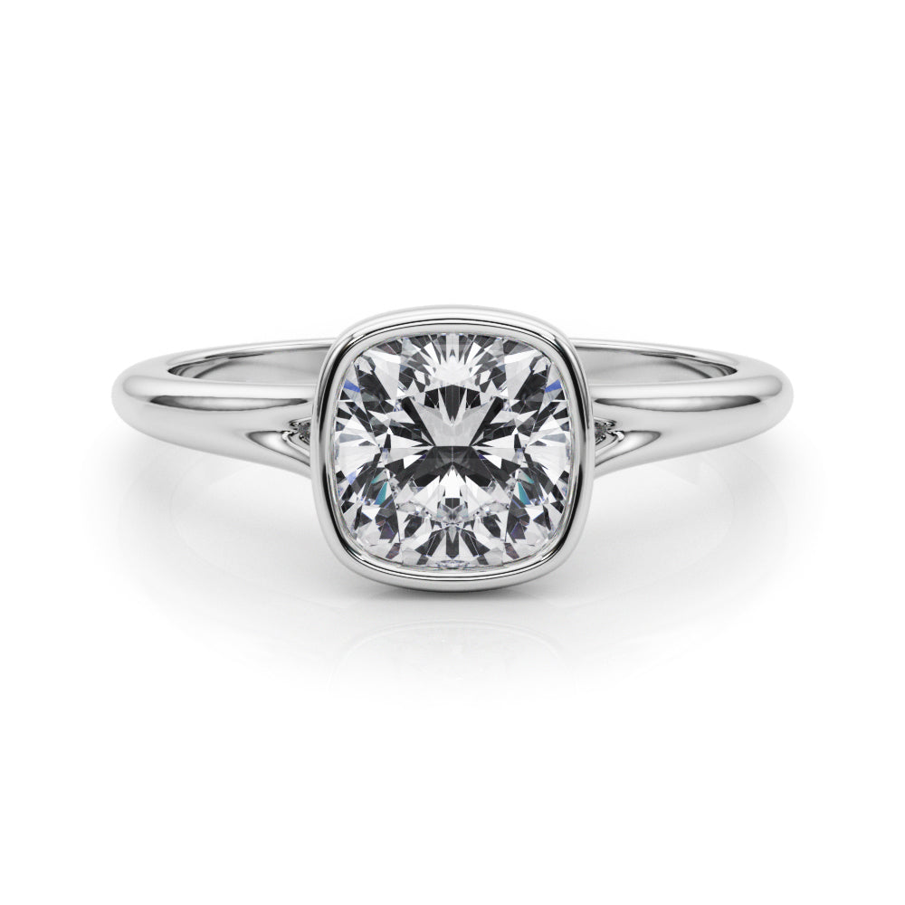 Shelby Cushion Cut Engagement Ring