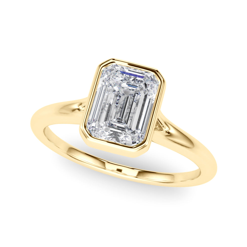 Shelby Emerald Cut Engagement Ring