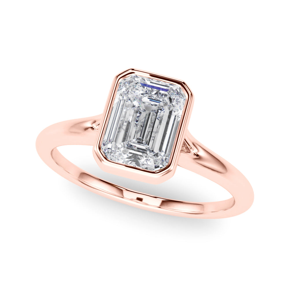 Shelby Emerald Cut Engagement Ring