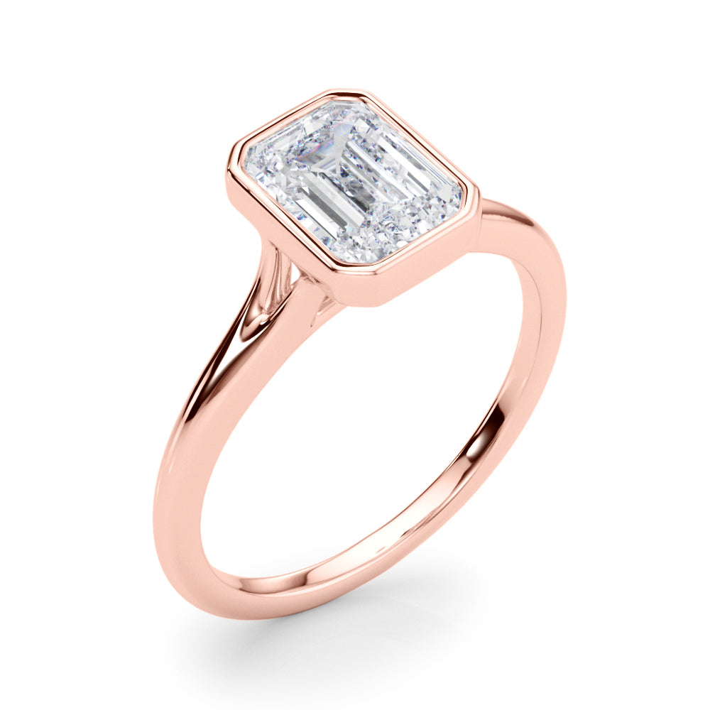 Shelby Emerald Cut Engagement Ring