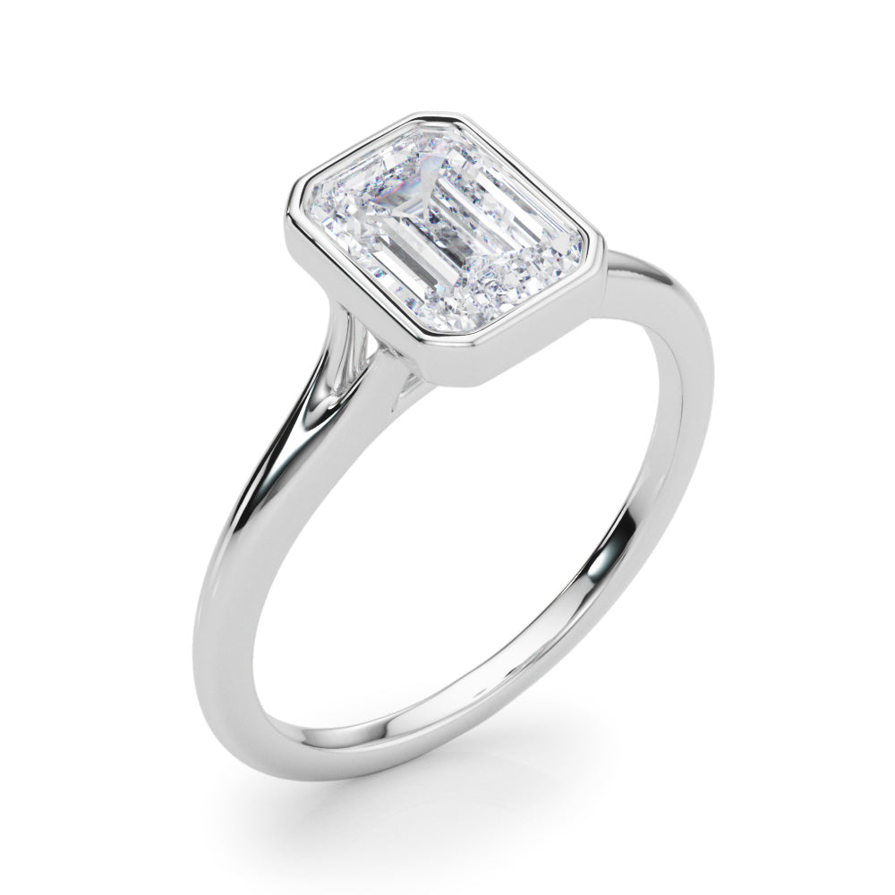 Shelby Emerald Cut Engagement Ring