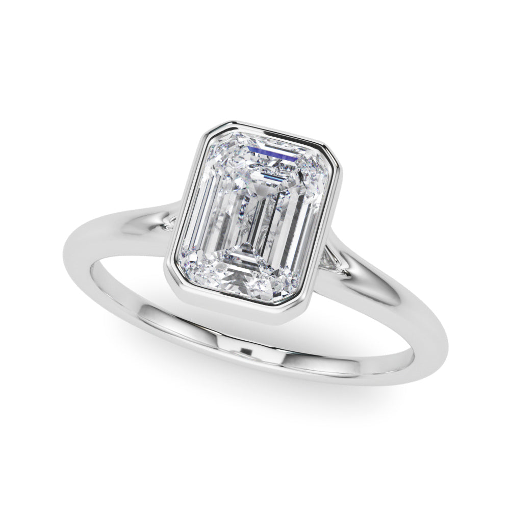 Shelby Emerald Cut Engagement Ring