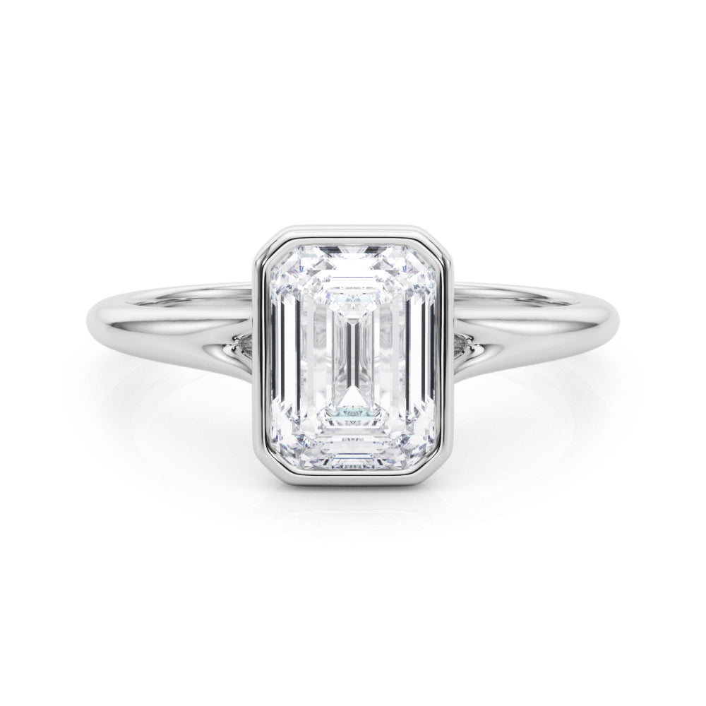 Shelby Emerald Cut Engagement Ring