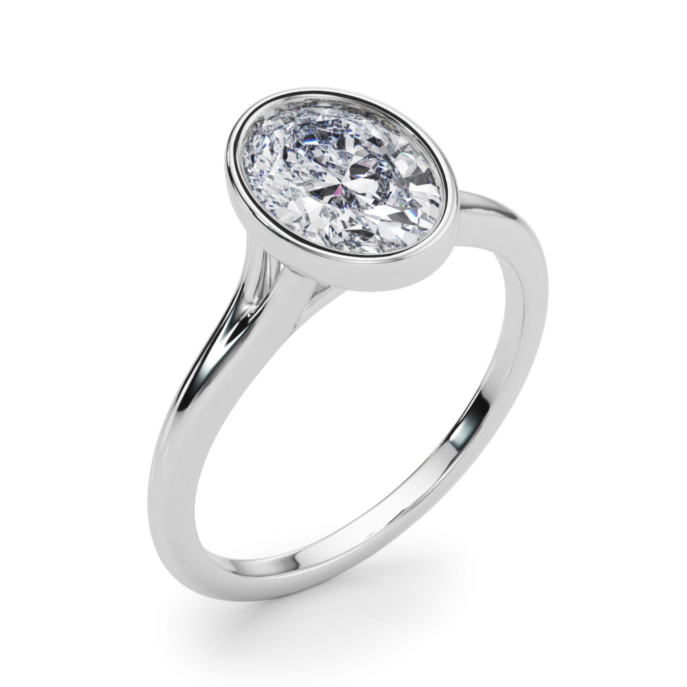 Shelby Oval Cut Engagement Ring