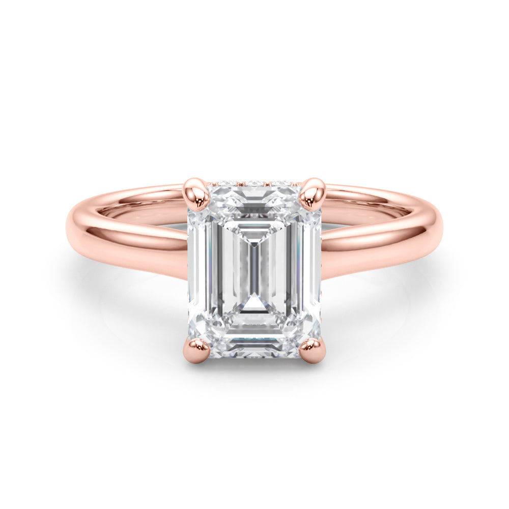 Marilyn Emerald Cut Engagement Ring