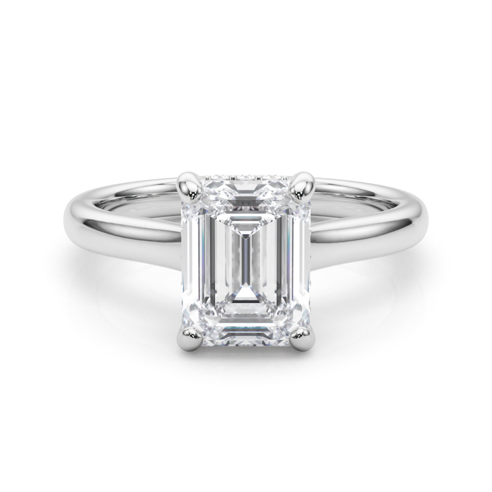 Marilyn Emerald Cut Engagement Ring