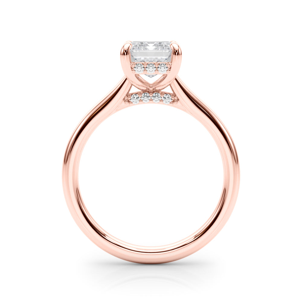 Marilyn Emerald Cut Engagement Ring