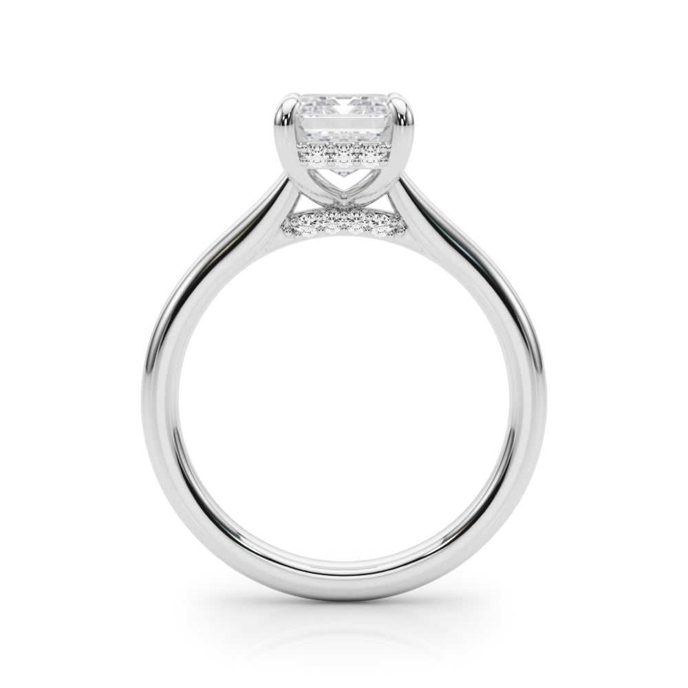 Marilyn Emerald Cut Engagement Ring