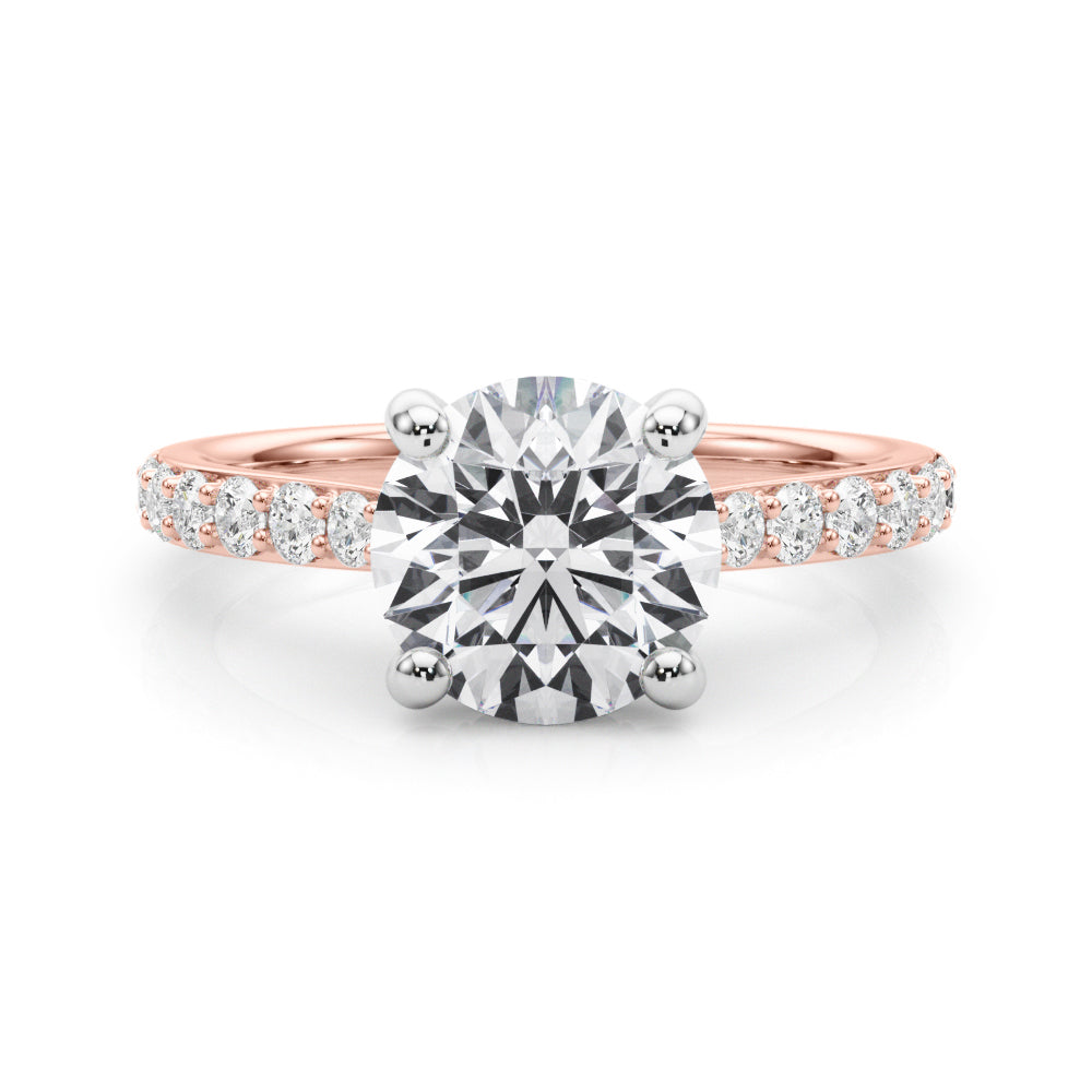 Delilah Round Cut Engagement Ring