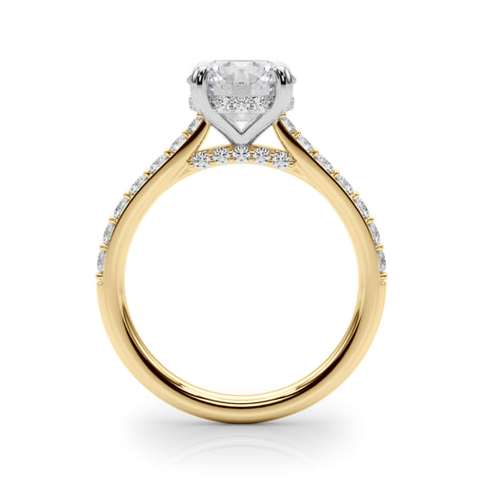 Delilah Round Cut Engagement Ring