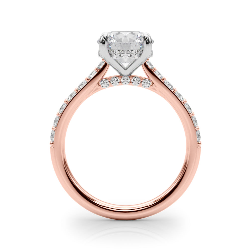 Delilah Round Cut Engagement Ring