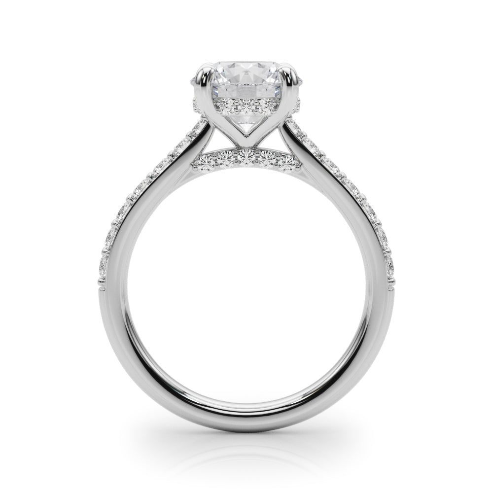 Delilah Round Cut Engagement Ring