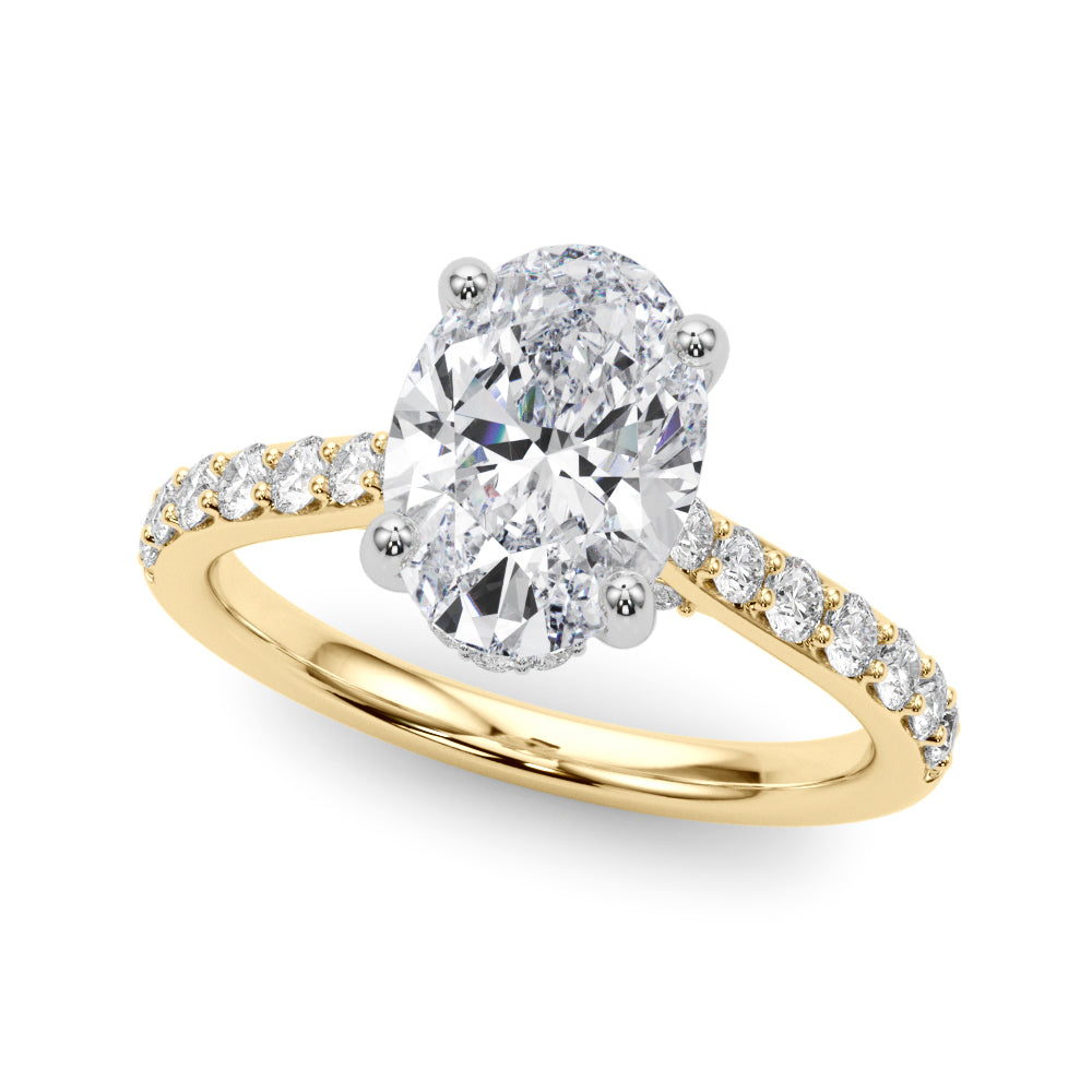 Delilah Oval Cut Engagement Ring