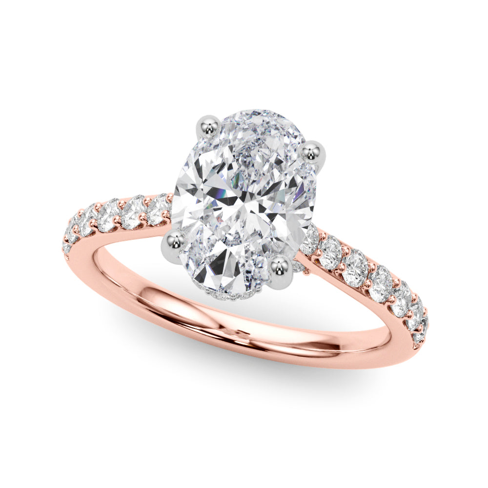 Delilah Oval Cut Engagement Ring