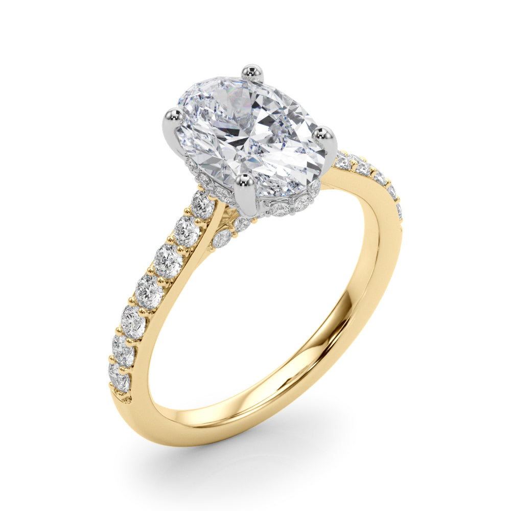 Delilah Oval Cut Engagement Ring