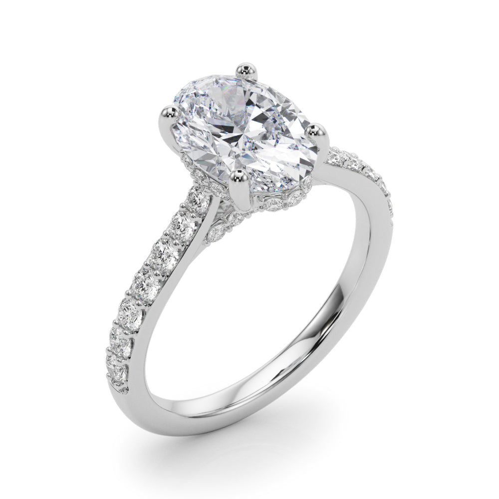 Delilah Oval Cut Engagement Ring