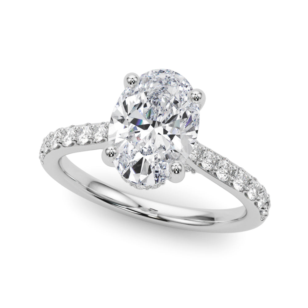 Delilah Oval Cut Engagement Ring