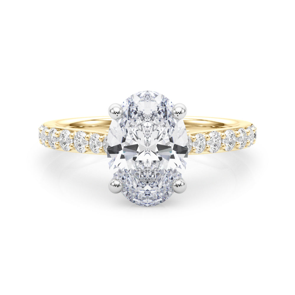 Delilah Oval Cut Engagement Ring