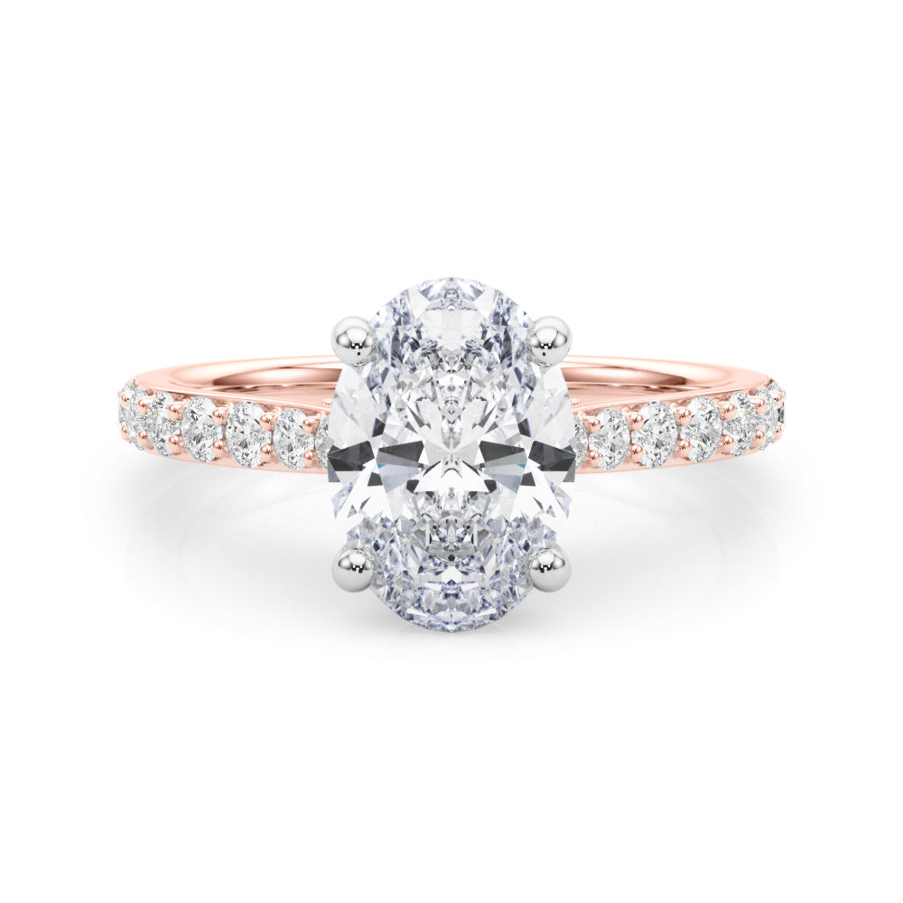 Delilah Oval Cut Engagement Ring